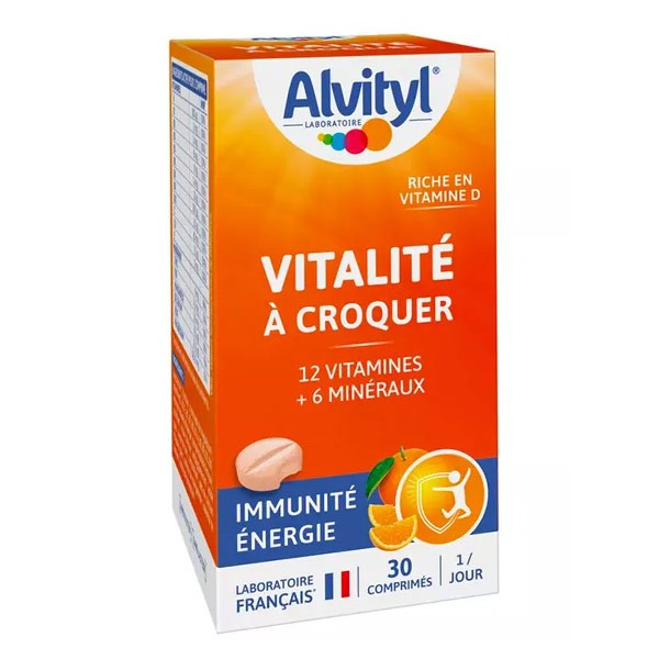 Alvityl Vitalité Orange comprimés à croquer