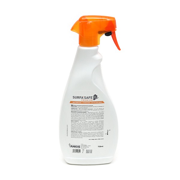 Spray détergent désinfectant Surfa´Safe Prenium pour surfaces