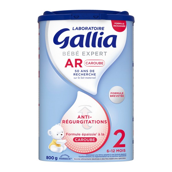 Gallia Bébé Expert AR2 Anti-Régurgitations lait 2ème âge