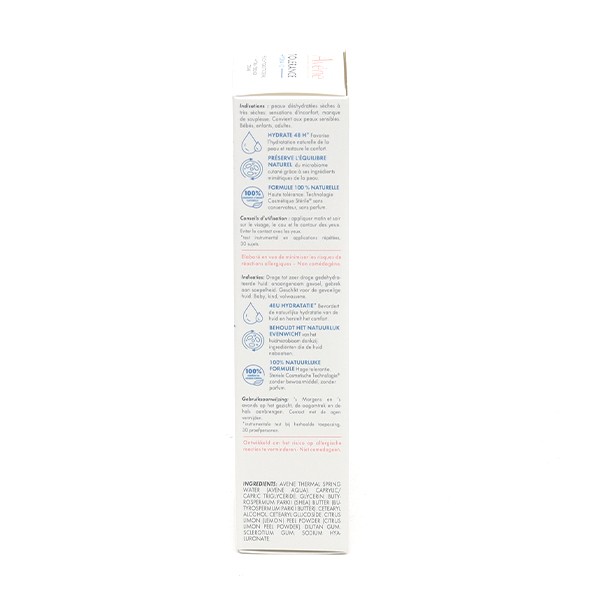 TOLERANCE HYDRA-10 - Crème Hydratante - Visage - Peaux Sensibles Sèches à  Très Sèches, 40ml