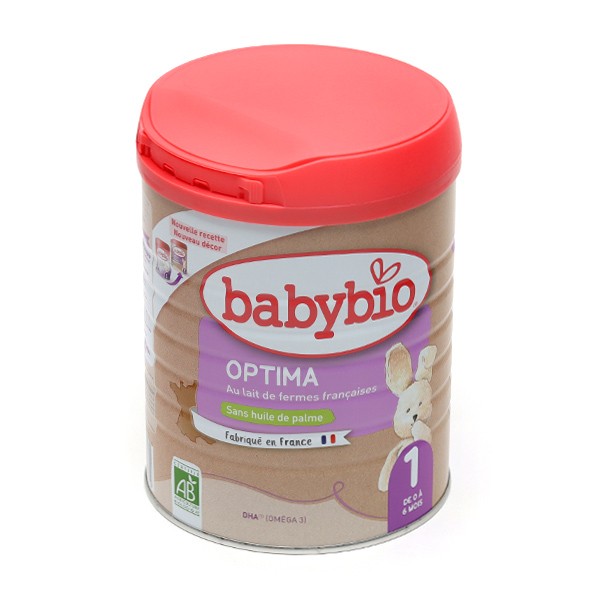 Lait infantile en poudre bio pour nourrissons sans huile de palme - FRANCE  BéBé BIO
