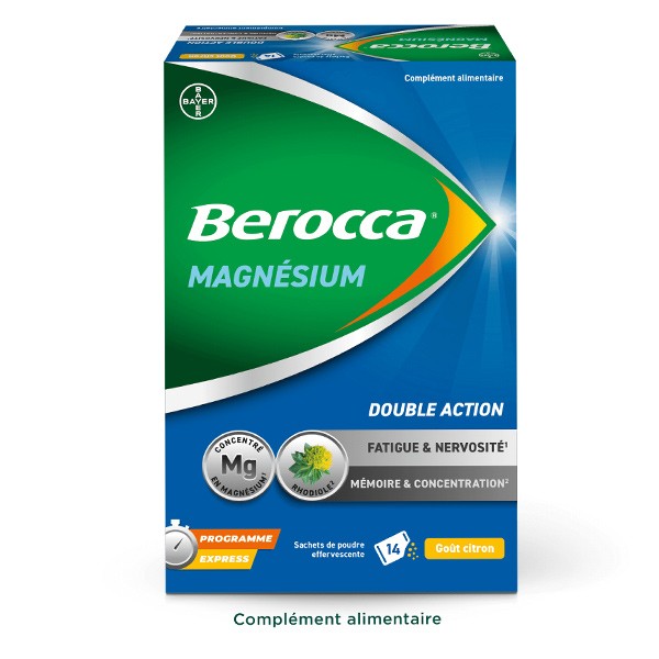 Berroca magnésium sachets