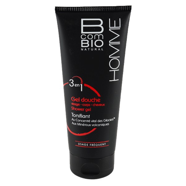 BcomBio Homme gel douche 3 en 1