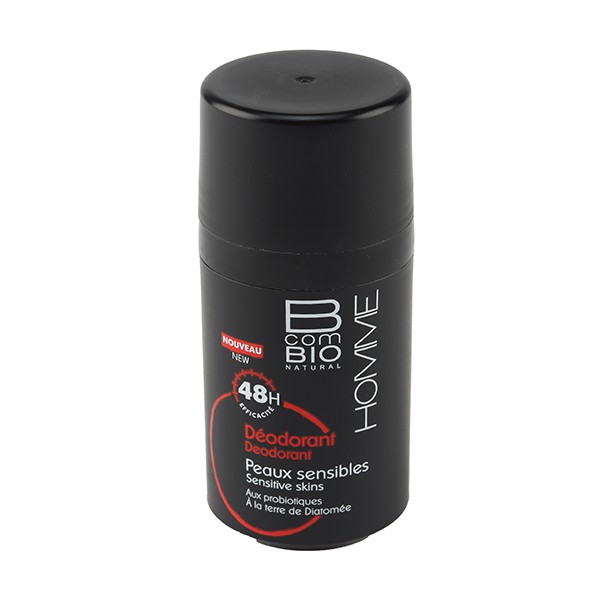 BcomBio Homme Déodorant 48h roll-on