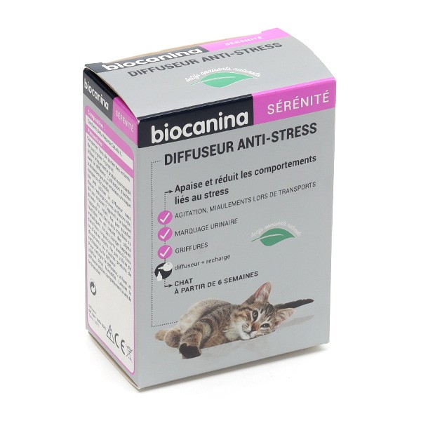 Pack diffuseur + recharge Anti stress pour chat