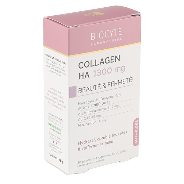 Biocyte Collagen HA 1300 mg gélules