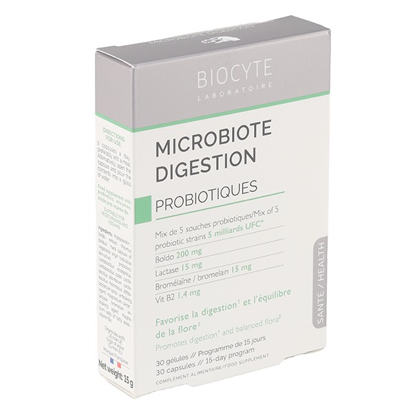 Biocyte Microbiote Digestion gélules