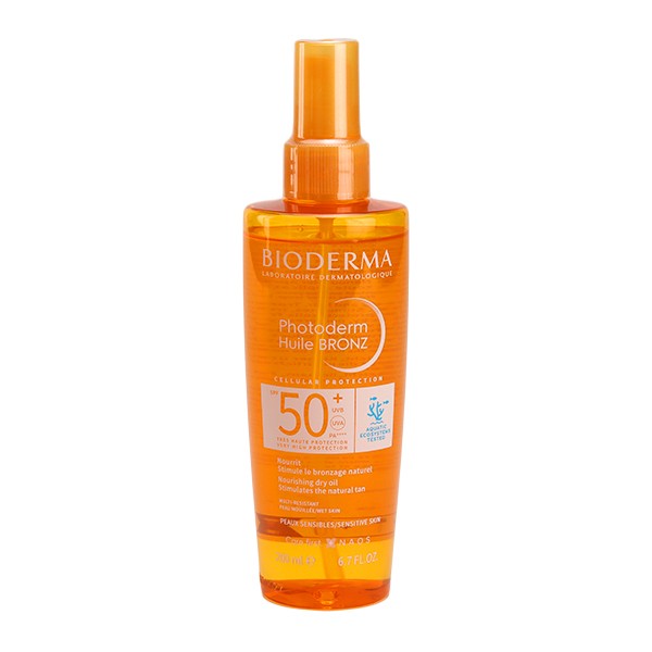 Bioderma Photoderm huile solaire Bronz SPF 50+