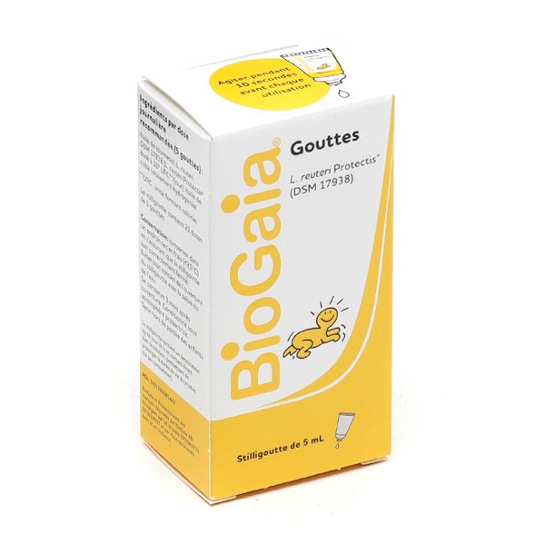 Gouttes probiotiques BioGaia 5 ml