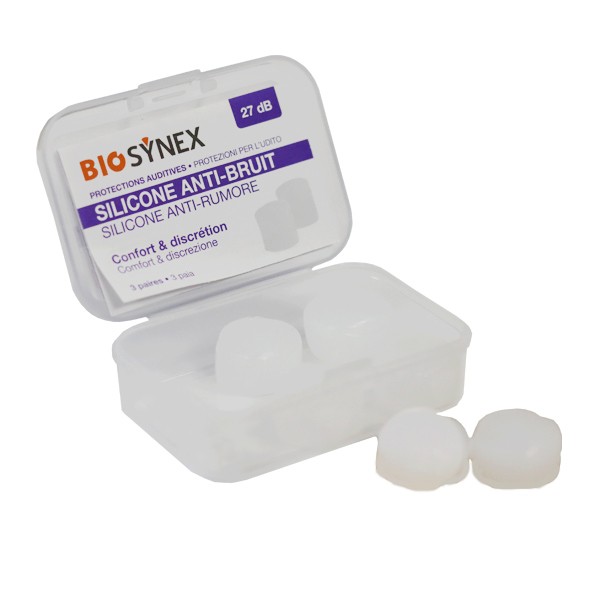 Biosynex protections auditives anti bruit silicone