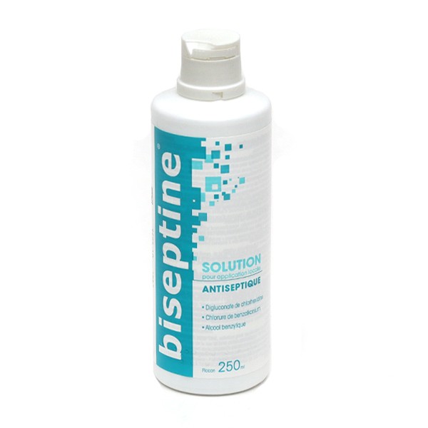 Biseptine Solution antiseptique - Désinfectant plaie - Chlorhexidine