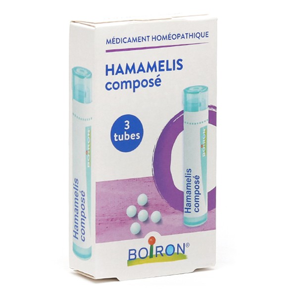 Boiron Hamamélis composé pack de 3 tubes de granules  Circulation