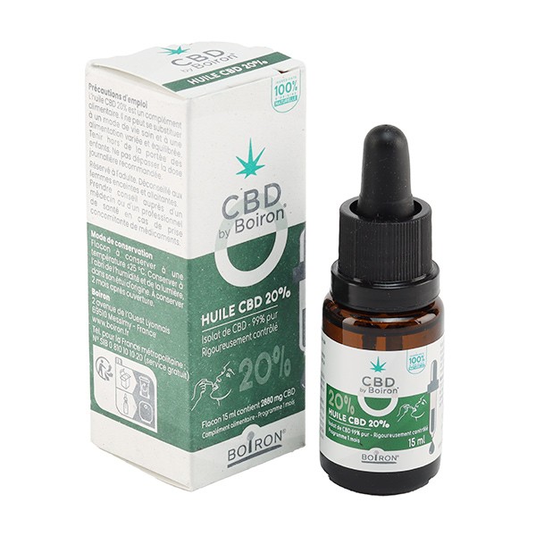 CBD by Boiron Huile CBD 20% gouttes