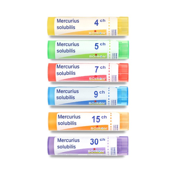 Boiron Mercurius solubilis granules homéopathiques