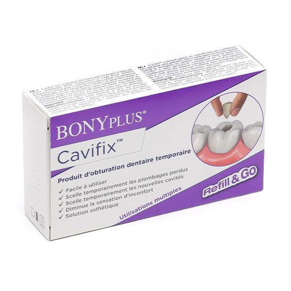 Pansement dentaire Cavifix BonyPlus - Plombage perdu