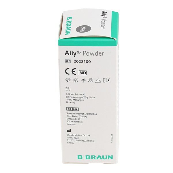 B Braun Ally Powder Poudre Absorbante Pour Stomie - Anti Humidité