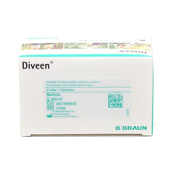 Diveen B Braun Dispositif Intravaginal Avec Applicateur - Incontinence