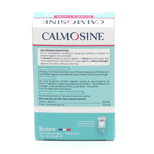Calmosine Digestion