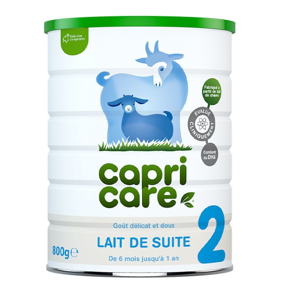 Capricare lait de chèvre 2e âge