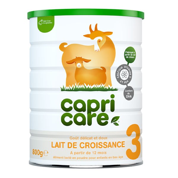 Capricare Lait de chèvre 3e âge Croissance