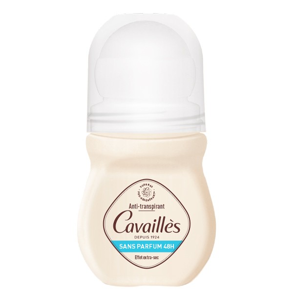 Cavaillès déodorant Sans parfum 48h Roll-on