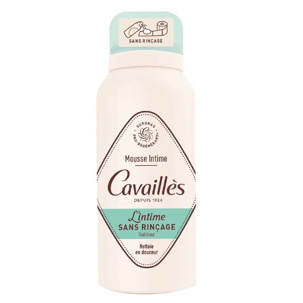 Cavaillès Mousse intime fraicheur sans rinçage