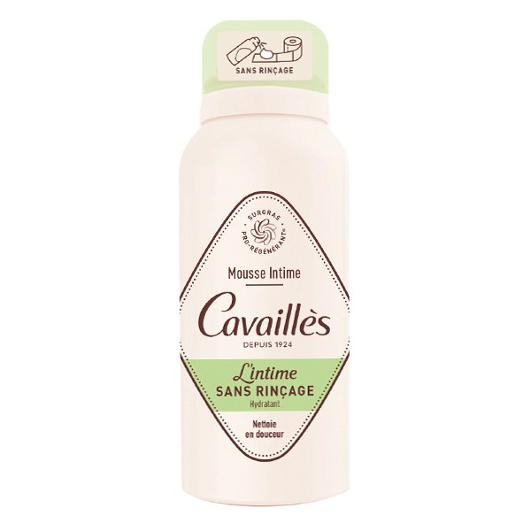 Cavaillès mousse intime hydratant sans rinçage