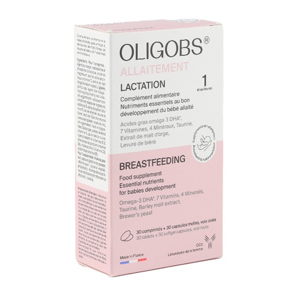 Oligobs Allaitement comprimés + capsules