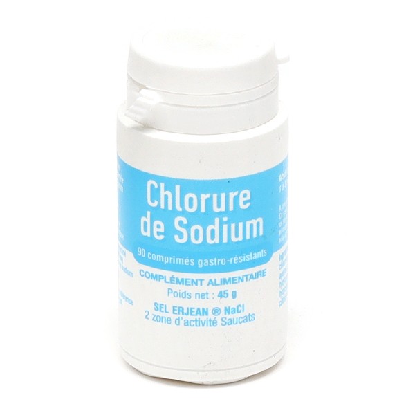 Chlorure de sodium 500 mg comprimés - Régime pauvre en sel - IRC
