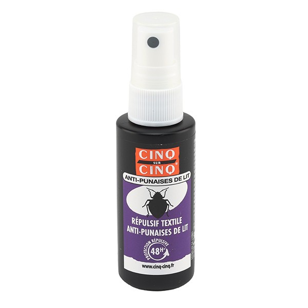 Cinq sur Cinq Spray Répulsif Textile Anti punaise de lit