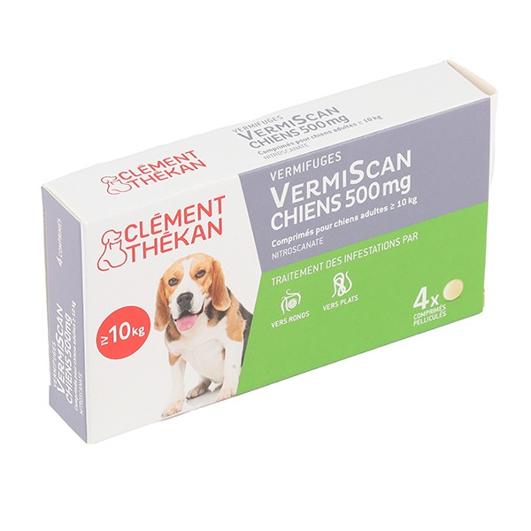 VermiScan Chien 500 mg comprimés