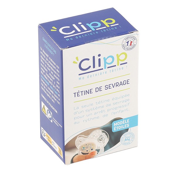 Tétine de sevrage Clipp