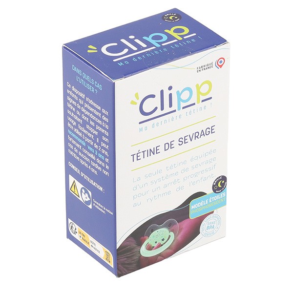 Tétine de sevrage nuit Clipp