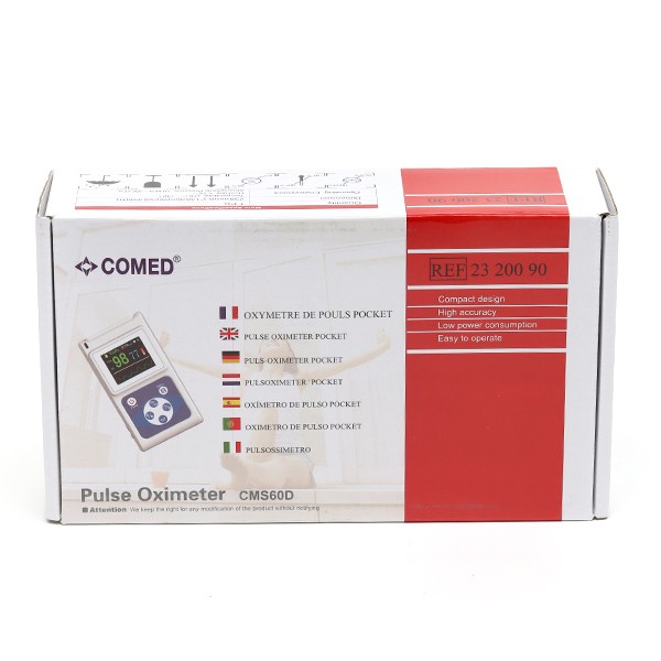 Pulse-oxymètre PC-60E (capteur adulte et pédiatric) - Meditek