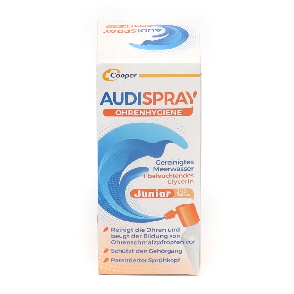 Audispray junior hygiène de l'oreille 25ml - Pharmacie de Fontvieille