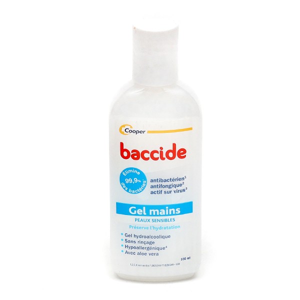 Baccide désinfectant lingettes en sachet individuel - Mains et surfaces