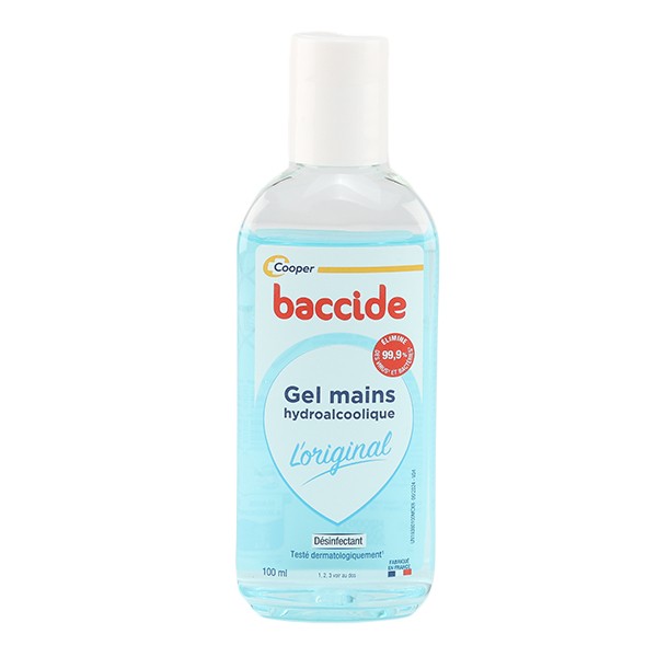 Baccide gel hydroalcoolique mains sans rinçage L'original