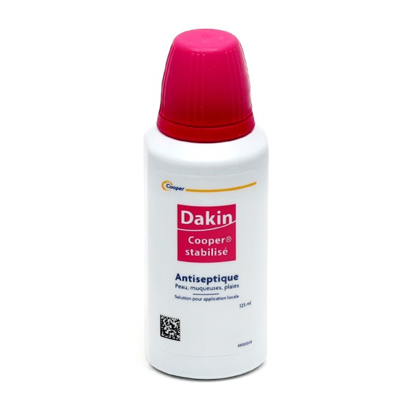Dakin Cooper stabilisé - Solution antiseptique - Désinfectant des plaies