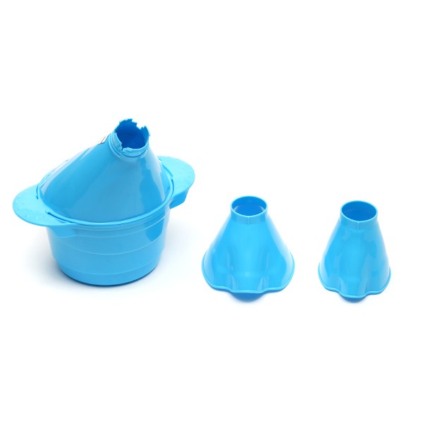 COOPER Inhalateur Polyethylène Avec 2 Masques (Enfant + Adulte) Pour  Inhalation en Cas d' Affections