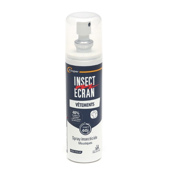 COOPER - INSECT ECRAN Vêtement Spray 200ml - Spray Insecticide