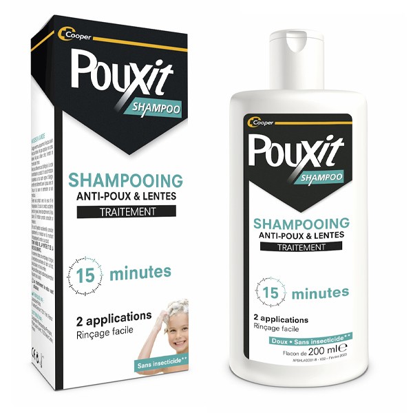 Pouxit shampooing anti poux et lentes