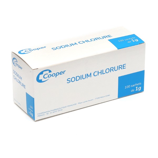 Chlorure de Sodium 1g - Sachet