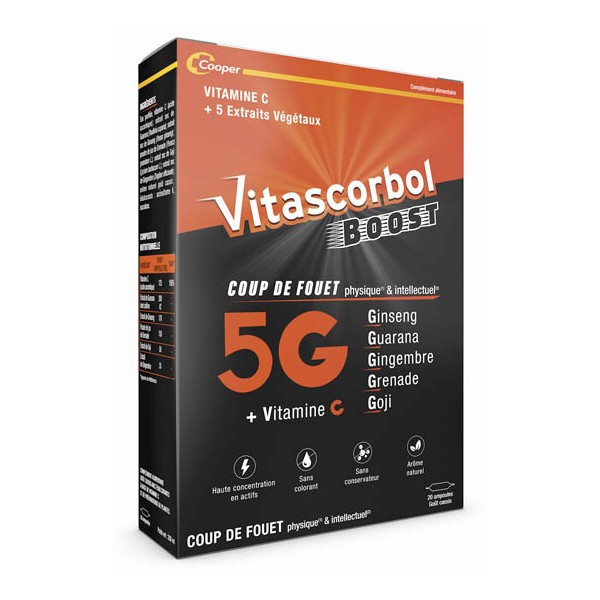 Vitascorbol Boost 5G ampoules