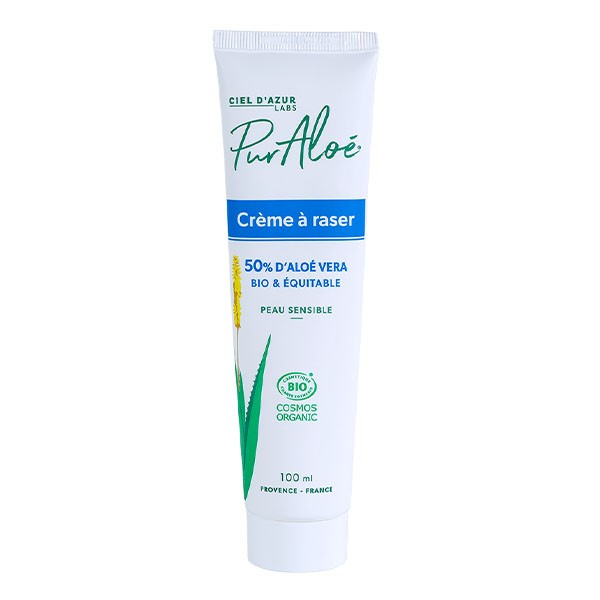 Pur Aloé crème à raser aloe vera natif 50%