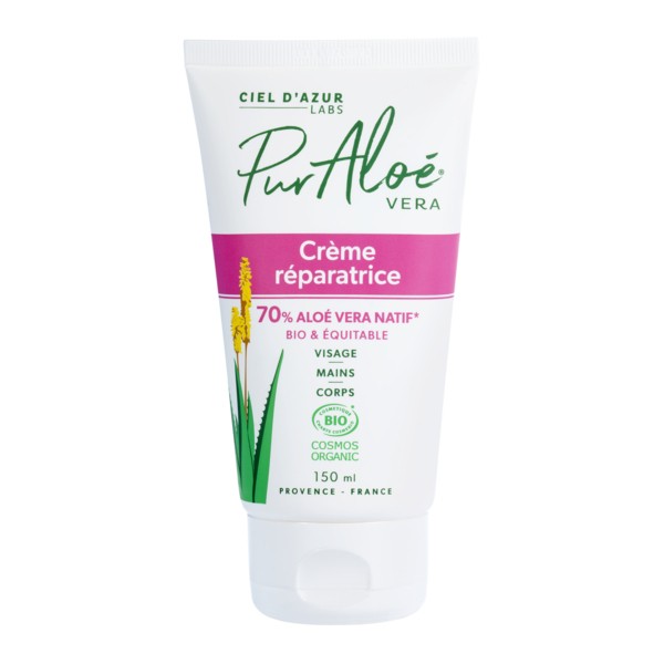 Pur Aloé crème réparatrice aloe vera 70 %