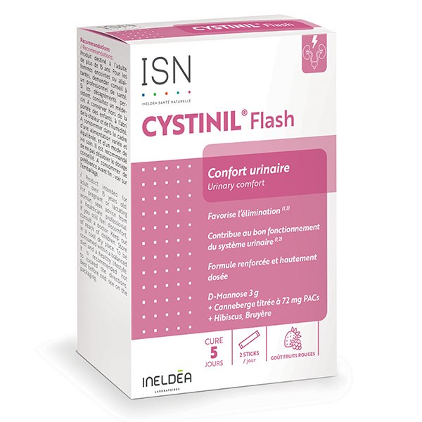 Cystinil Flash Confort urinaire sticks