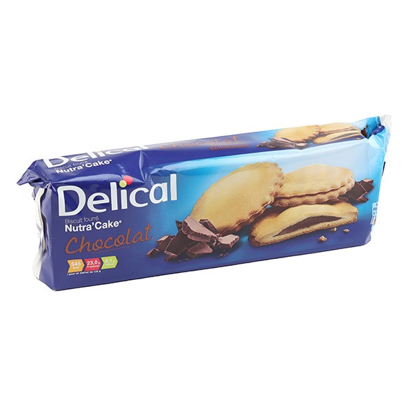 Delical Nutra Cake Biscuit HP HC fourré au Chocolat