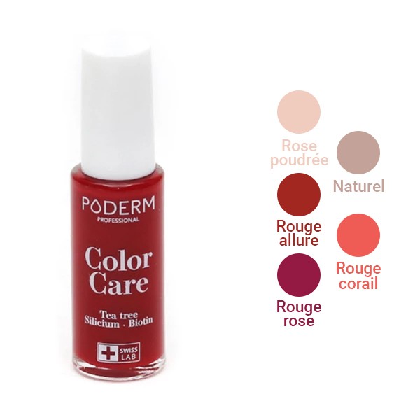 Poderm Vernis à ongle Color Care 8 ml