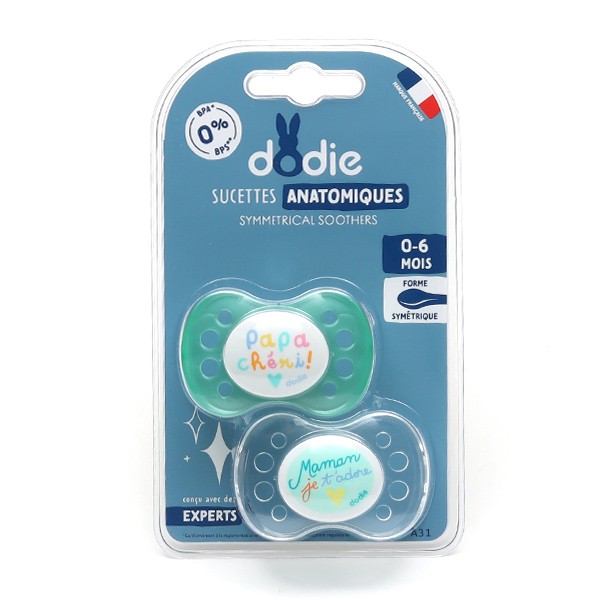 DODIE SUCETTE PHYSIOLOGIQUE SILICONE NUIT +6 MOIS
