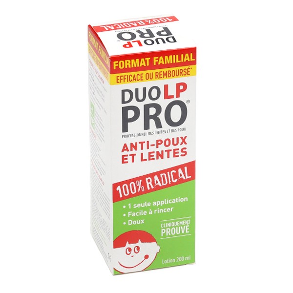 Duo LP Pro Lotion Anti-poux & Lentes 150ml Oméga Pharma